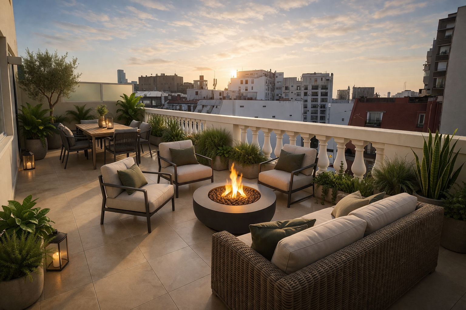 Terraza 8vo piso